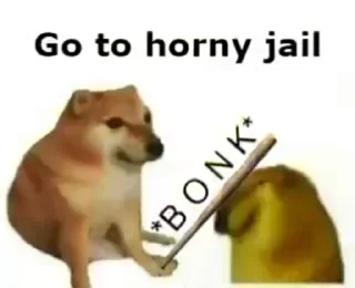 Horny Jail emoji 🏏