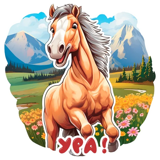 Horse Secrets sticker 🥳