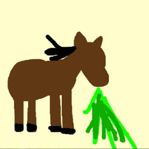 Telegram Sticker «Horses» 🤮