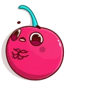 Эмодзи Hot Cherry 😧