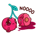Hot Cherry emoji 😵