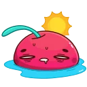 Hot Cherry emoji 🥵