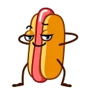 Juicy Hot Dog stiker 😏
