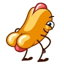 Hot Dog emoji 😌