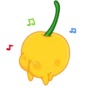 Hot Lemon stiker 💃