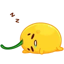 Hot Lemon emoji 😴