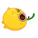 Эмодзи Hot Lemon 🤤
