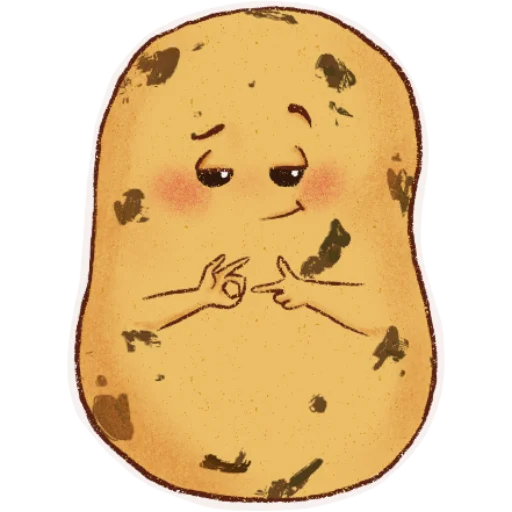 Эмодзи Hot potato 😏