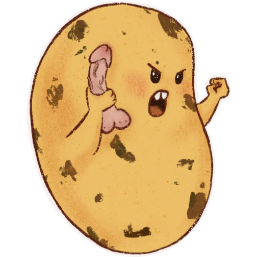 Hot potato emoji 🤬