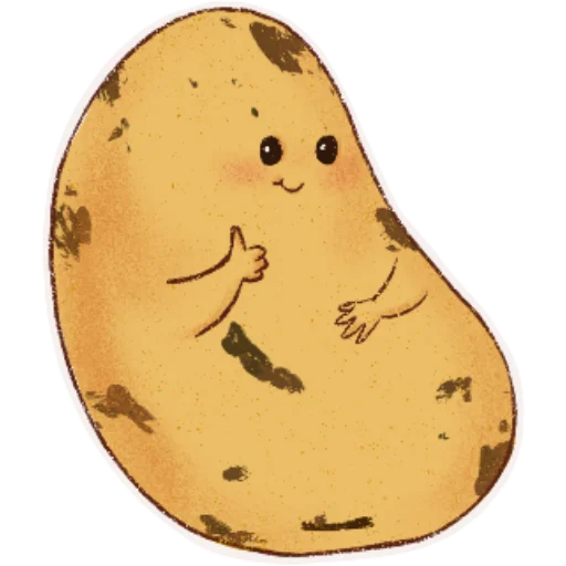 Эмодзи Hot potato 👍