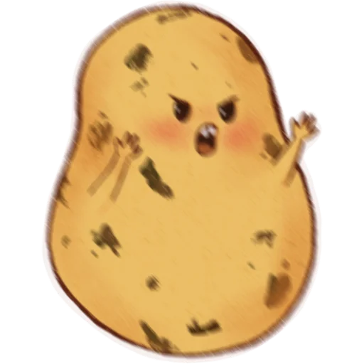 Емодзі Hot potato 🤬