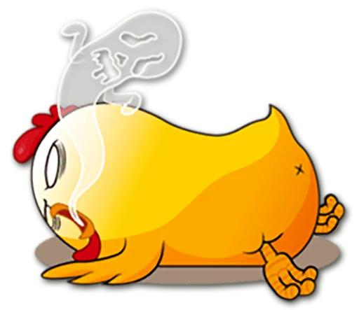 Hot Chicken emoji 👻
