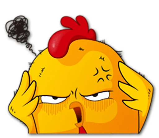 Hot Chicken emoji 😒