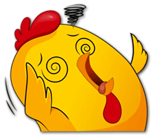 Hot Chicken emoji 😵