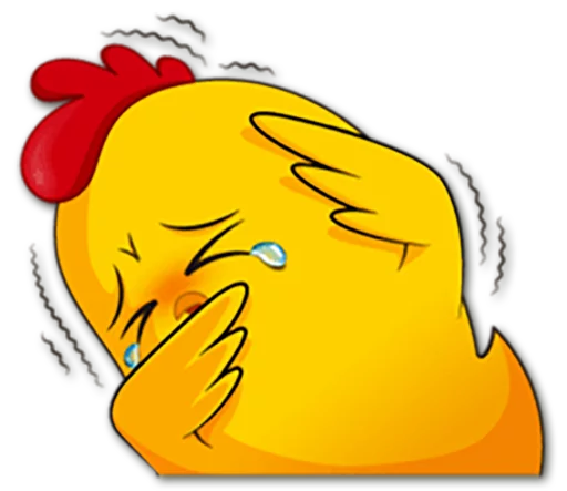 Hot Chicken emoji 😢