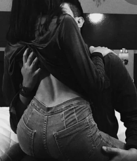 Hot Couples BW sticker 🤤
