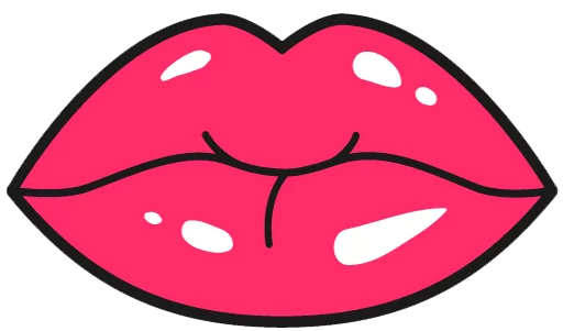Hot Lips emoji 👄