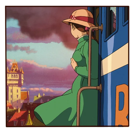 Эмодзи Howls moving castle 🌅