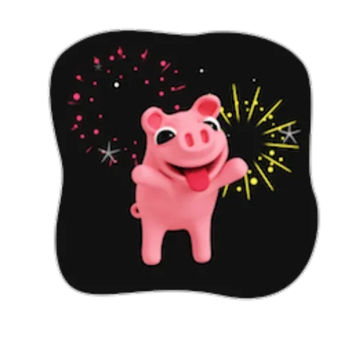 Эмодзи Piggy 🤒
