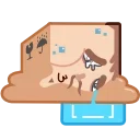 Human Box emoji 😭