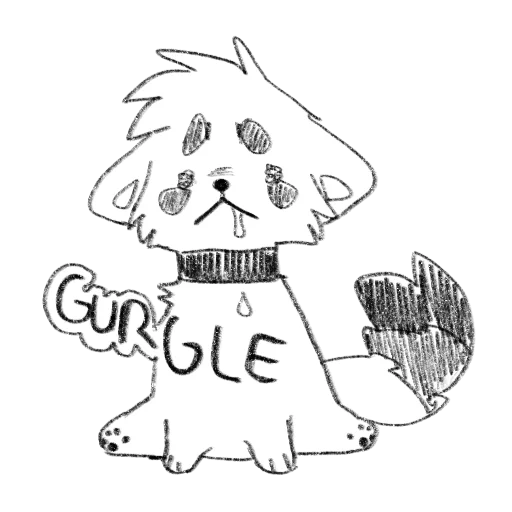 Telegram stiker «Hush puppy’s pack» 🤤