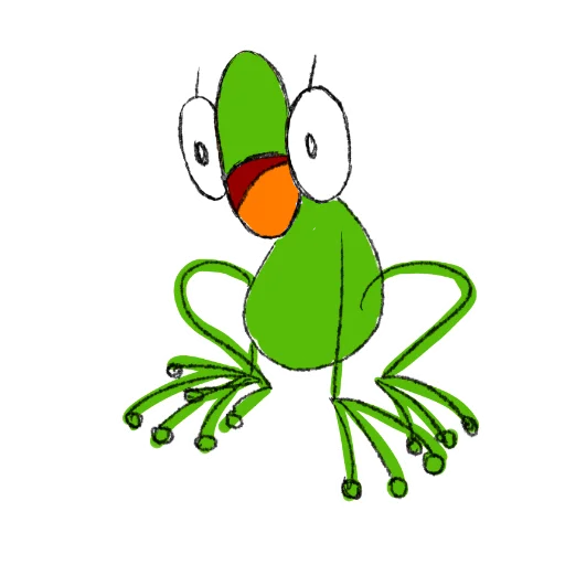 Hydrogen Frog -> emoji 😱