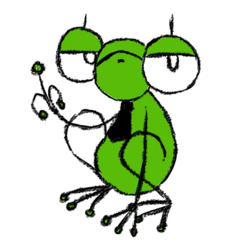 Hydrogen Frog ->  stiker 🖕