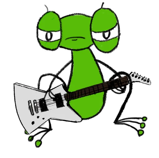 Hydrogen Frog ->  stiker 😔