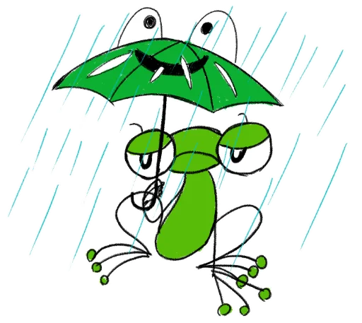 Hydrogen Frog -> emoji ☹️