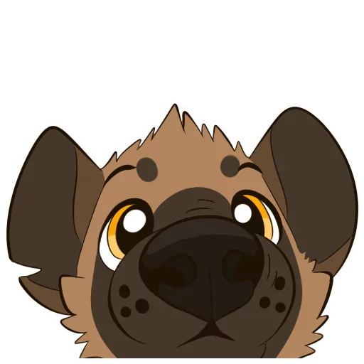 Telegram stikerlari Hyena 