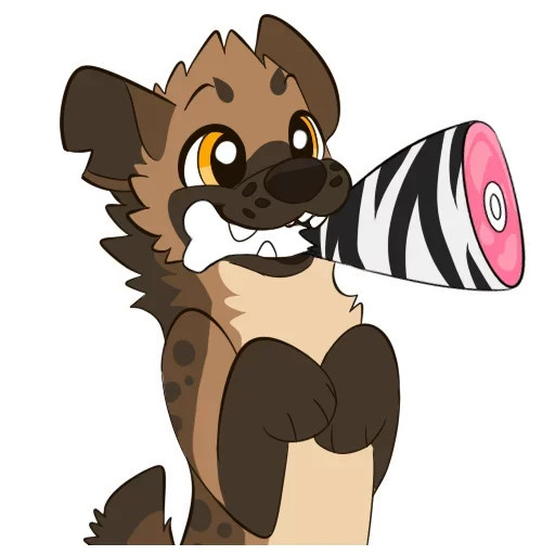 Telegram Sticker «Hyena» 🧐