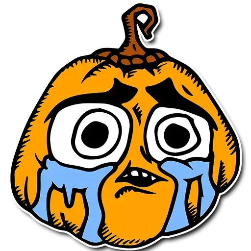 Telegram stiker «Halloween Memes» ?