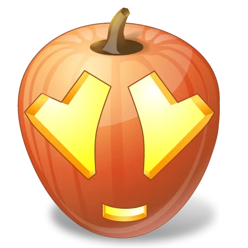 Стикеры телеграм Halloween pumpkin