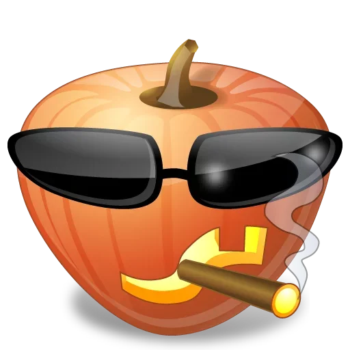 Halloween pumpkin stiker 🤪