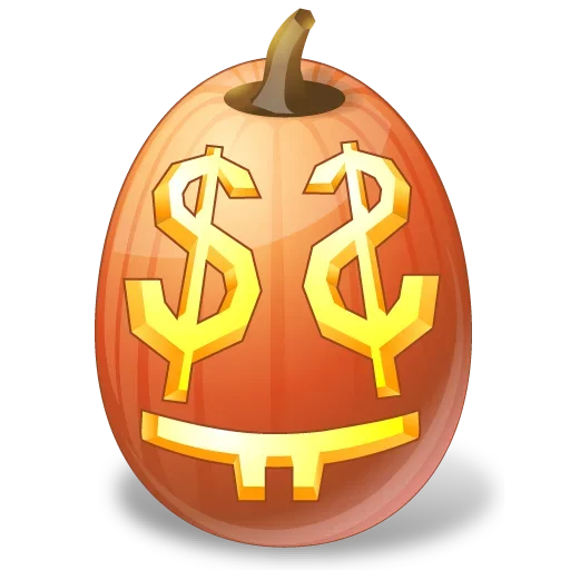 Стикер Telegram «Halloween pumpkin» 😙