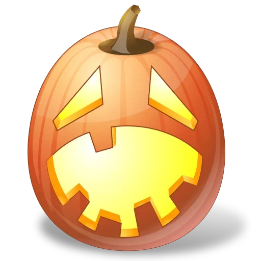 Halloween pumpkin sticker 😜