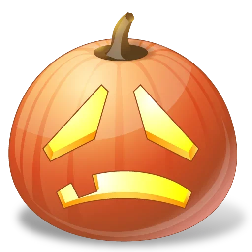 Стікер Telegram «Halloween pumpkin» 😜