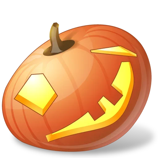 Эмодзи Halloween pumpkin 😙