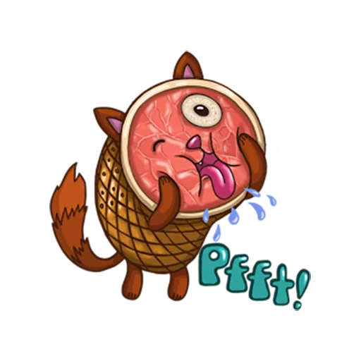 Ветчинный Кот | Ham Cat emoji 😜