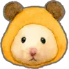 hamsterminiemoji emoji 😶