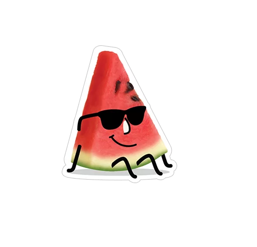 watermelon stiker 😊