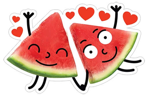 Стікер watermelon ❤