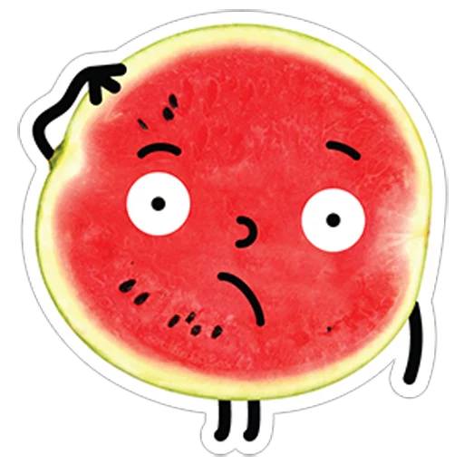 watermelon stiker 😭