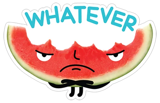 watermelon stiker 😁
