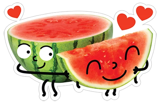 watermelon stiker 😍