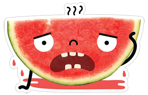 watermelon stiker 😱