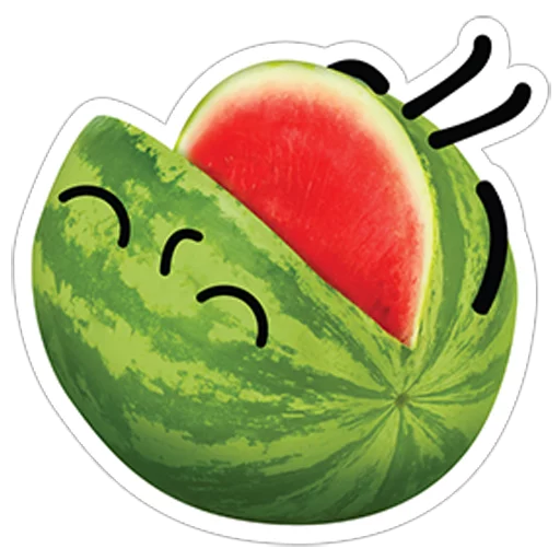 watermelon stiker 😀