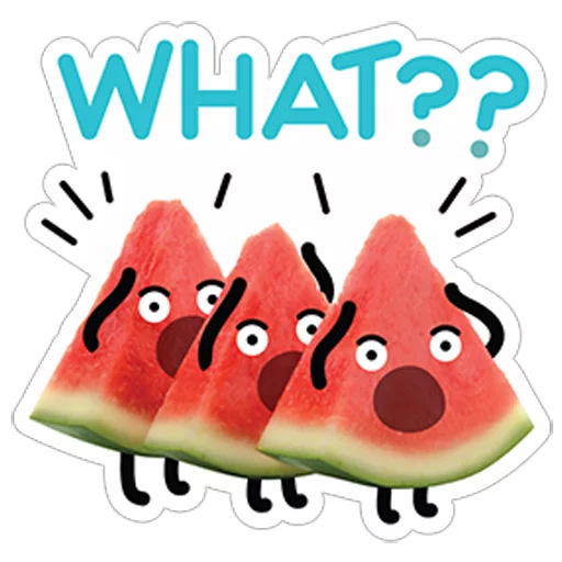 watermelon stiker 😨