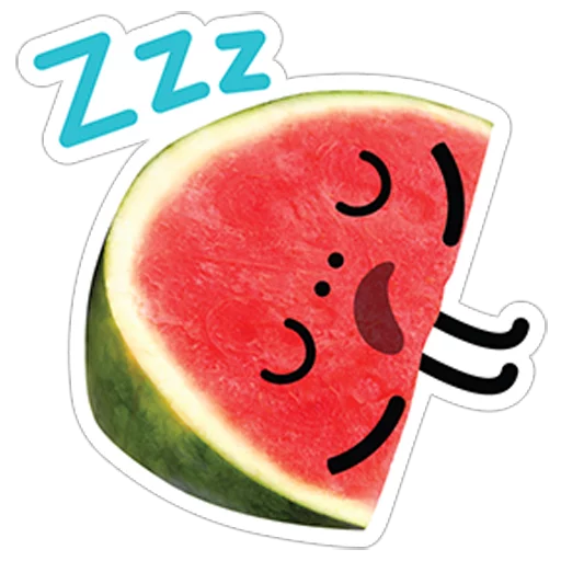 watermelon stiker 😴