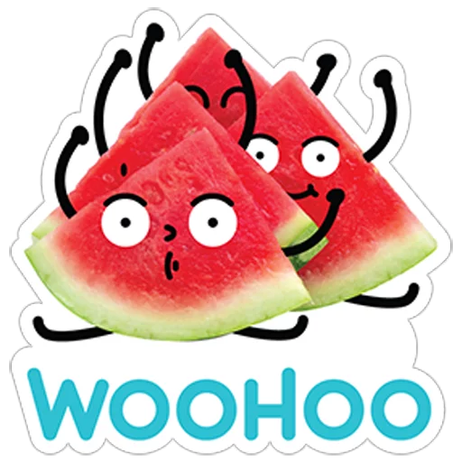 Стікер Telegram «watermelon» 👍
